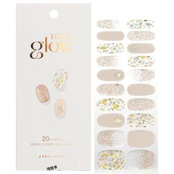 Nanaglow Nail Sticker - April Korea #GN08 (20pcs)