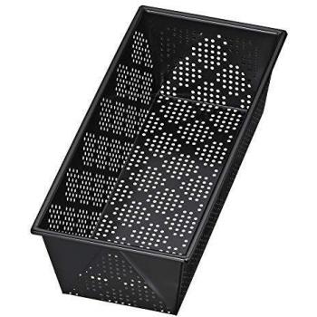 Molde para Pan Kaiser Inspiration 25 cm Perforado Antiadherente de Acero con Libro de Recetas