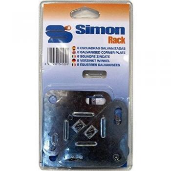 SimonRack SI1674 Blíster Escuadras, 217 x 117 x 5 mm