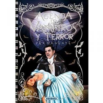 Agenda escolar permanente - Vampiros y terror