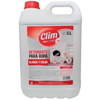 Detergente Lavadora Profesional 5L para Ropa Blanca y Color - Limpieza Eficaz para Hogares, Lavanderías y Hostelería