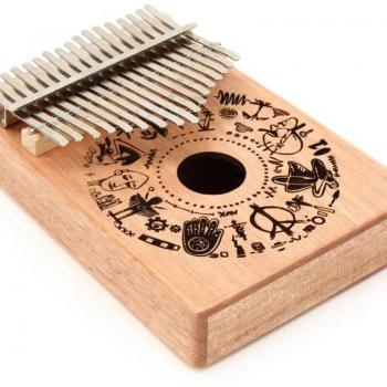 Sela SE252 Mahogany 17-Key Free Spirit Kalimba