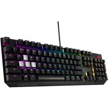 Teclado Mecánico ASUS ROG Strix Scope NX Deluxe USB Negro con Switches ROG NX Rojo