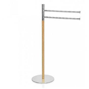 Andrea House - Toallero Mad/Cromado 42X25,5X87,5
