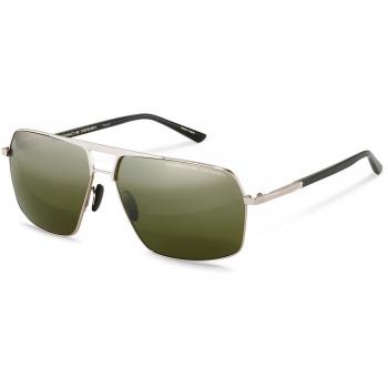 Porsche Design P8930 B Men's Sunglasses Silver Size 63