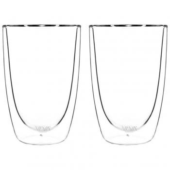 Vaso Viva Scandinavia Lauren Double Wall Set de 2 380ml