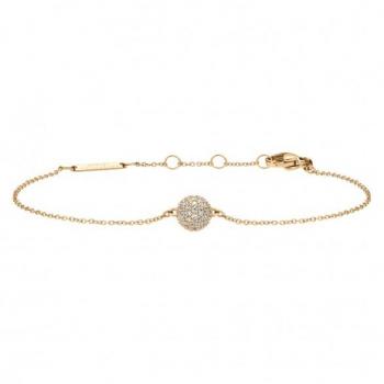 Pulsera Daniel Wellington Pavé DW00400641 Dama Color Dorado con Cristales