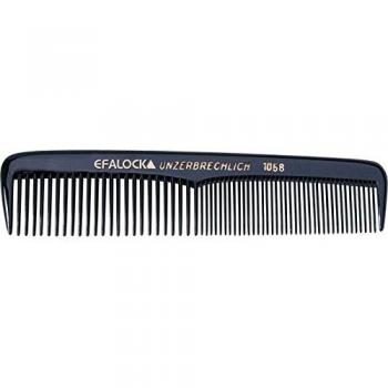 Peine de nylon para cabello mojado 5.0 negro Efalock Professional