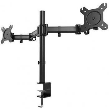 SOPORTE MONITOR DUAL 1LIFE 1327 NEGRO
