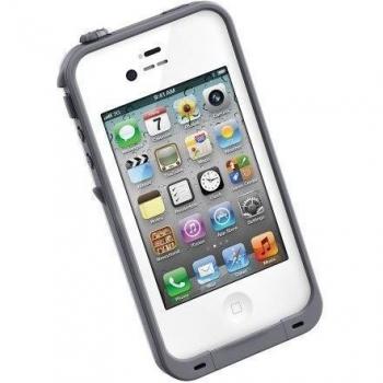 LifeProof Fre - Funda con protector de pantalla para Apple iPhone 4/4S, blanco