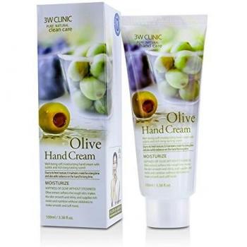 3W Clinic Hand Cream - Olive 100ml/3.38oz