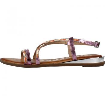 Sandalia Rosa con Tiras y Cuentas Multicolor para Mujer Gioseppo BARACOA 36
