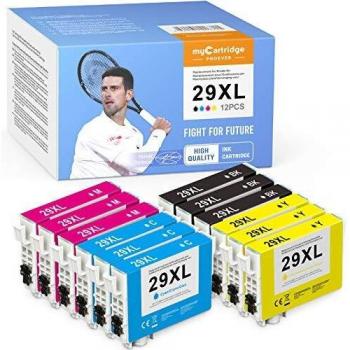 myCartridge PHOEVER Cartuchos compatibles para Epson 29XL 29 XL para Epson Expression Home XP-235 XP-240 XP-245 XP-247 XP-330 XP-332 XP-335 XP-340 XP-342 XP-345 XP-430 XP-432 XP -435