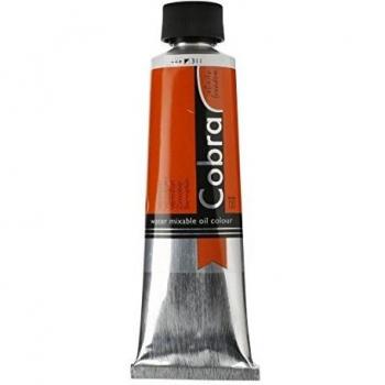 Cobra Artists' Watermixable Oils - Vermilion - 40ml tube