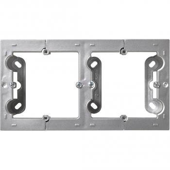 Caja de Superficie Doble en Aluminio Serie 10 Simon