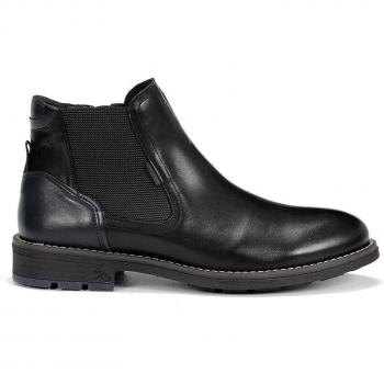 Botines Fluchos Terry F1343 para Hombre de Piel Color Negro
