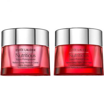 Estée Lauder Nutritious Super-Pomegranate Radiance Moisture Set (Day & Night Creams 2 x 50ml)