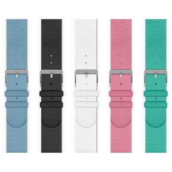 SPC Smartee Leather - Pulsera Smartwatch, Color Verde