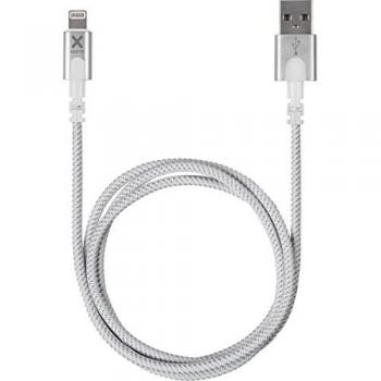 Cable USB 2.0 Lightning Xtorm CX2010 - Cable de carga y sincronización USB a Lightning de 1 metro en color blanco