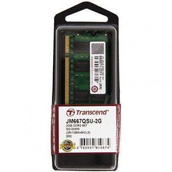 Transcend Jet RAM - Memoria RAM de 2 GB