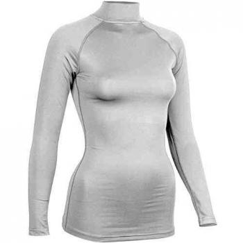 Avento Women's Long Sleeve Thermal Base Layer Top - White Size 42
