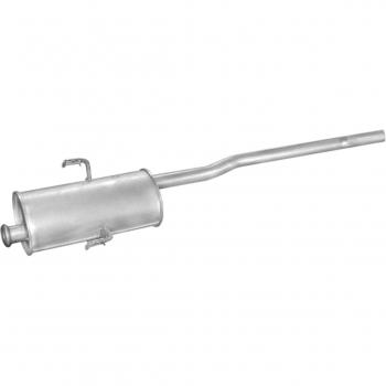 Silenciador central e intermedio 4MAX 0219-01-04125 y 4MAX 0219-01-04125P, características: diseño para reducción de ruido, compatible con modelos específicos de vehículos, fabricado en