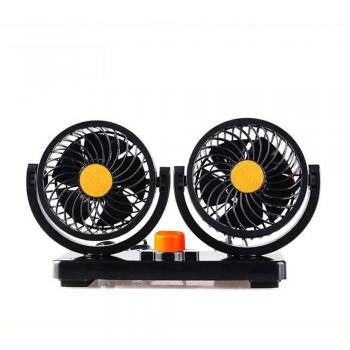 HOHE TIENDA / Ventilador del coche 12V / fan del carro 24V / ventilador dual del ventilador del coche dedicado / portable / Ventilador de techo
