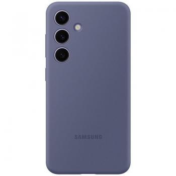 Funda de Silicona Violeta para Galaxy S24