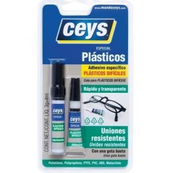 Ceys CEY400504114 - Adhesivo instantáneo especial para plásticos difíciles