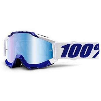 Desconocido 100% Accuri Calgary - Máscara de ciclismo unisex para adulto, color blanco
