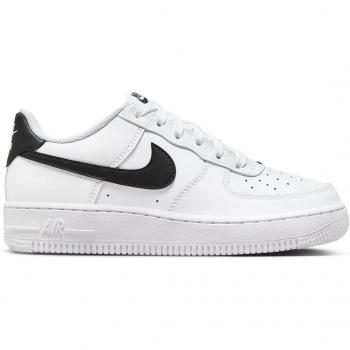 Nike Air Force 1 Kids Casual Sneakers - White - Size 38.5