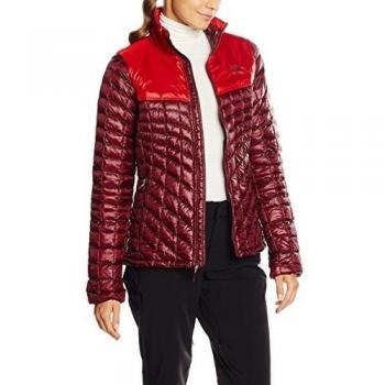 North Face W Thermoball Full Zip Jacket - Chaqueta para mujer, color rojo, talla S