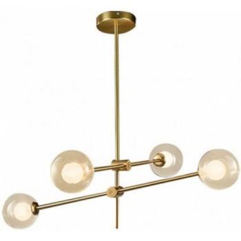 Lámpara Jerusalén 4xG9 Bronce 63x82x82 cm - Diseño Elegante