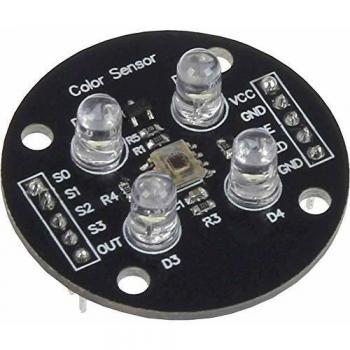 Sensor de Color TCS3200 para Arduino - Placa de Desarrollo Negra