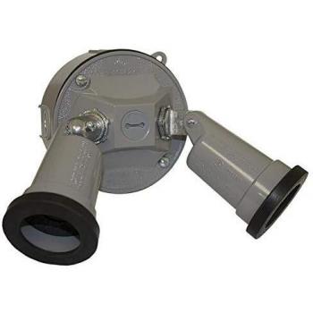 Sigma Electric 16795 Round Floodlight Kit, Grey