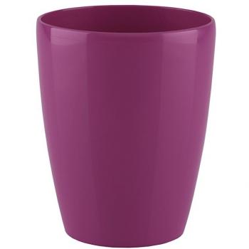 Maceta para orquídeas de polipropileno rosa 15 cm de altura y 12,7 cm de diámetro
