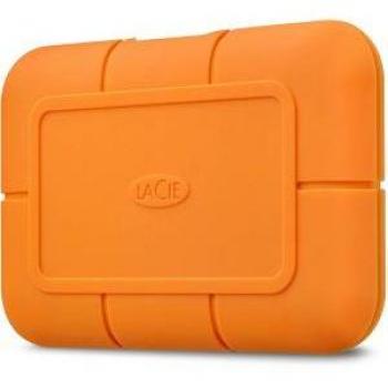 LaCie Rugged 2TB USB-C Orange External Solid State Drive