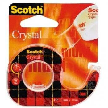 Scotch UU004246029 - Cinta supertransparente en portarrollos