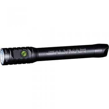 Linterna Salvimar Blastx2 - Linterna de buceo unisex para adultos, color negro y claro, 225 mm