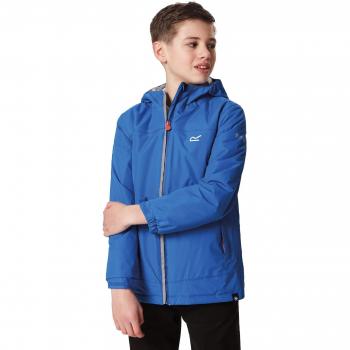 Regatta Hurdle II Waterproof Insulated Hooded Chaqueta, Infantil, Oxford Blue, Size 15-16