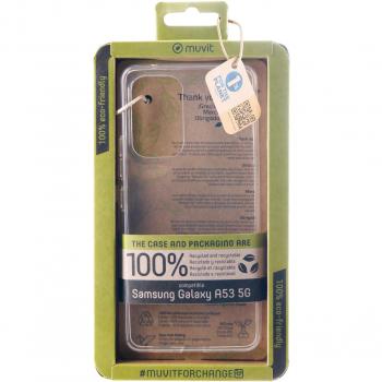 Muvit for Change Funda Recycletek Transparente para Samsung Galaxy A53 5G