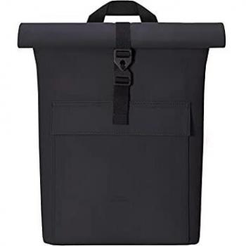 Mochila Minimalista Ucon Acrobatics Jasper Mini Lotus Negra con Compartimento para Laptop de 15'' y Capacidad de 12-16 L