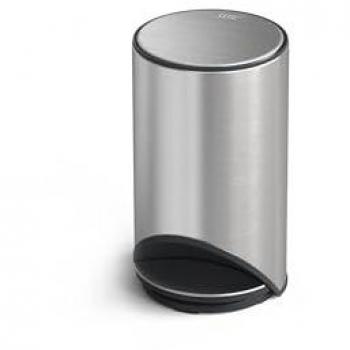 Joseph Joseph Arc 10L Stainless Steel Easy-Push Slimline Pedal Bin