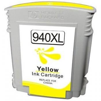 CARTUCHO DE TINTA PIGMENTADA REMANUFACTURADO HP 940XL AMARILLO C4909AE