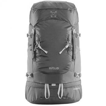 Mochila Altus Pirineos 40L J30 Gris con espalda ventilada, capacidad de 40 litros, diseño para montaña