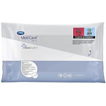 Hartmann MENALIND Manoplas DERMO Protectoras 8 UDS, Negro, Estándar