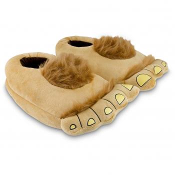 Grinscard - Zapatillas mullidas Hobbit Zapatillas mullidas hechas de felpa - talla única