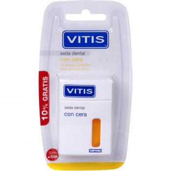 Vitis Seda Dental con Cera 50m