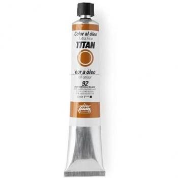 ÃLEO OCRE AMARILLO ROJIZO TITAN Extrafino 6 - 20ml. NÂº 92