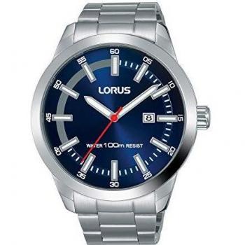 Lorus Sports Mens Analogue Quartz Watch with Stainless Steel Bracelet RH945JX9